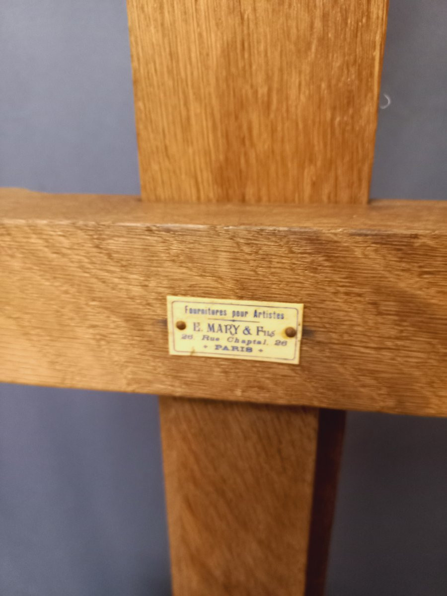 Oak Painter's Easel-photo-4