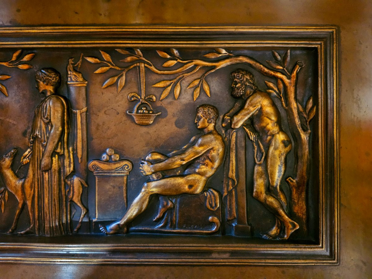 Levillain & Barbedienne très important Bronze 72.5 cm-photo-4