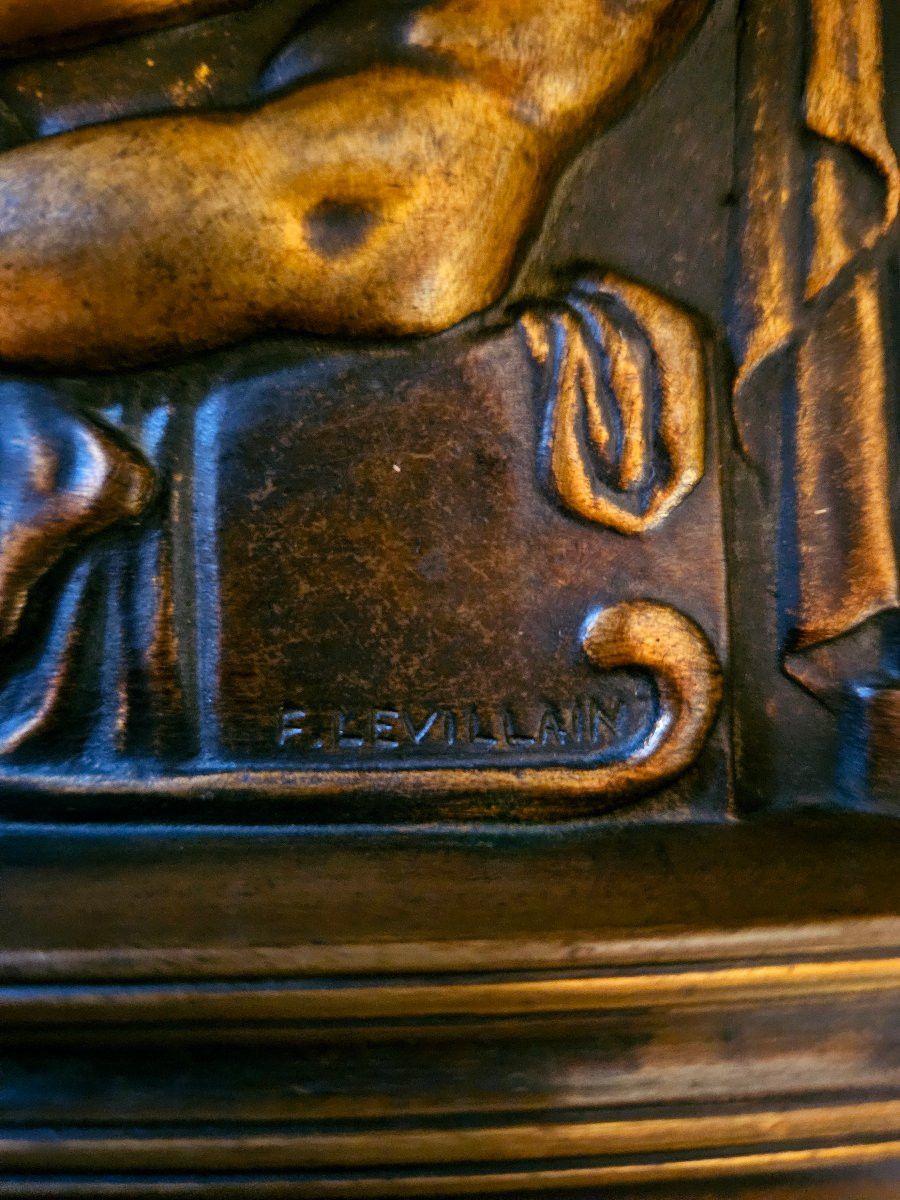 Levillain & Barbedienne très important Bronze 72.5 cm-photo-8