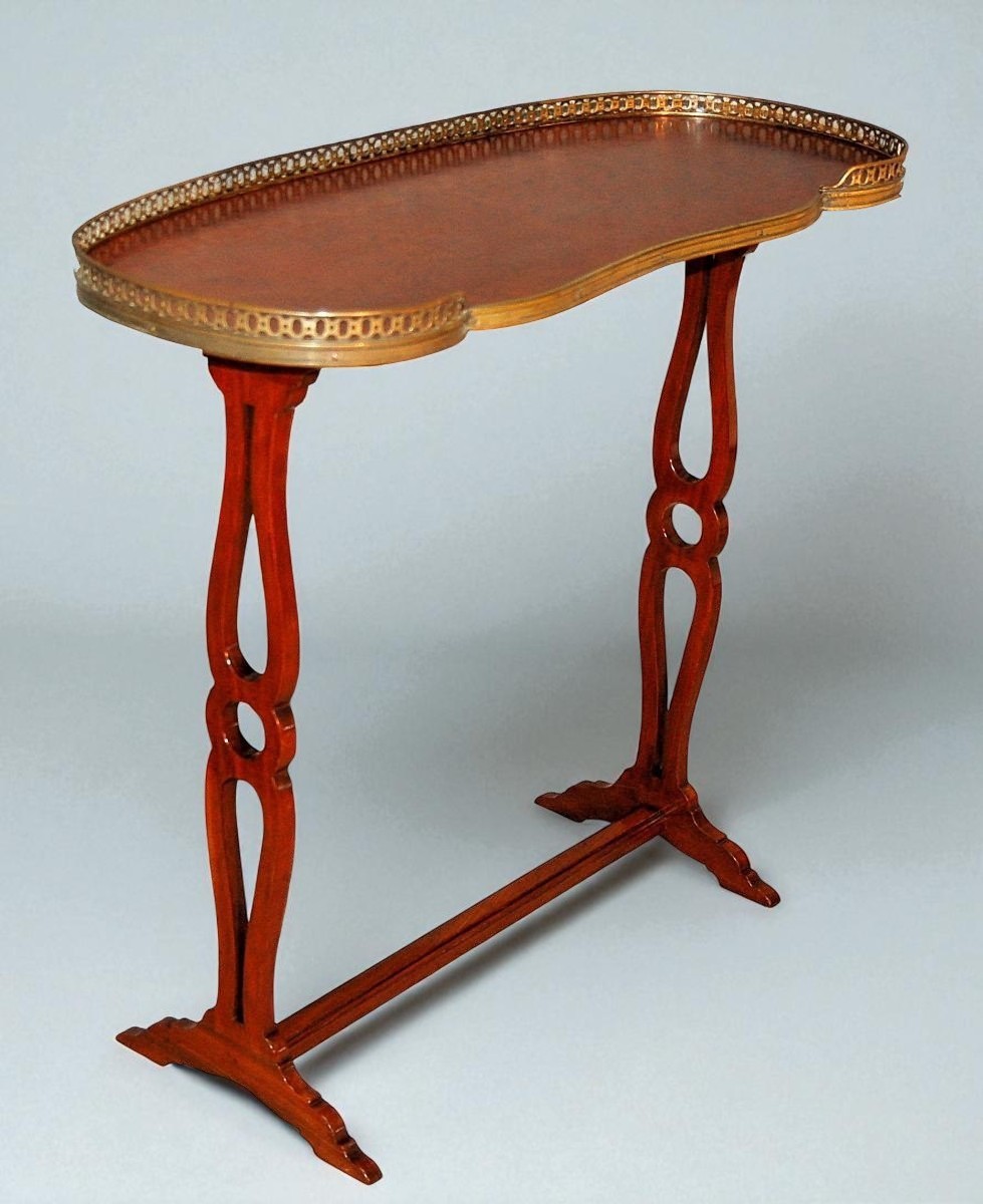 Table Rognon En Acajou XIXe (L 84 cm)