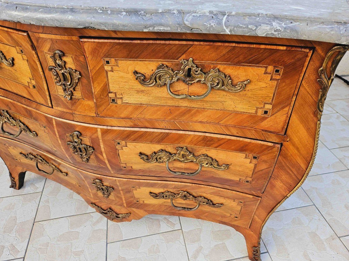 Commode XVIIIème Galbée Toutes Faces -photo-2
