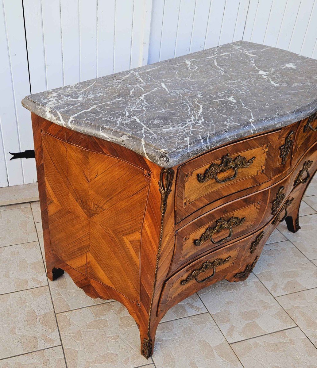 Commode XVIIIème Galbée Toutes Faces -photo-3