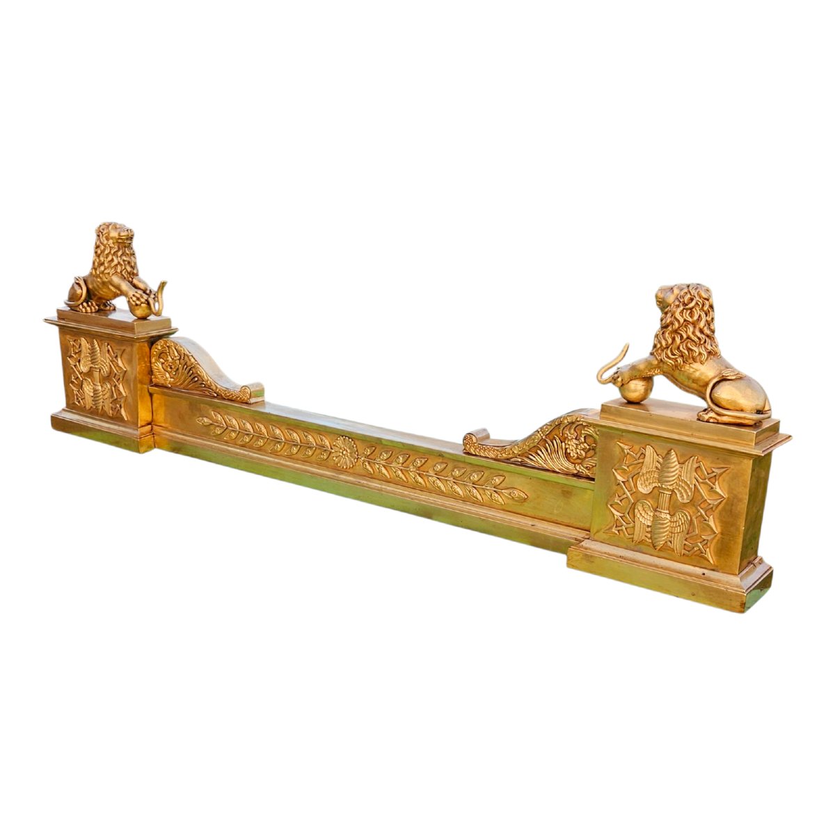 Fireplace Front "with Lions" Circa 1815-photo-2