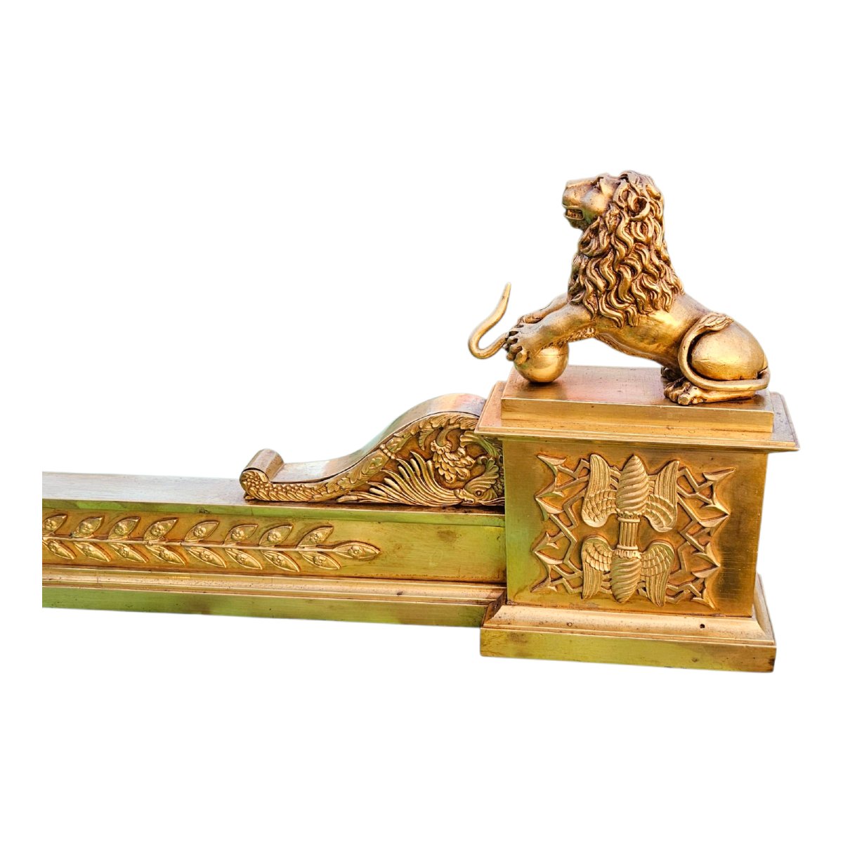 Fireplace Front "with Lions" Circa 1815-photo-6