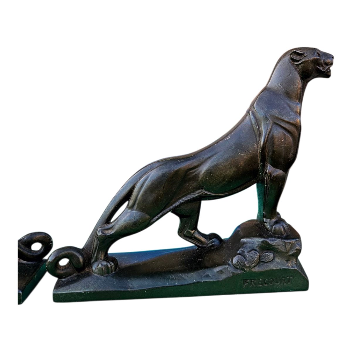 Art Deco Panther Bookends By Frecourt-photo-8