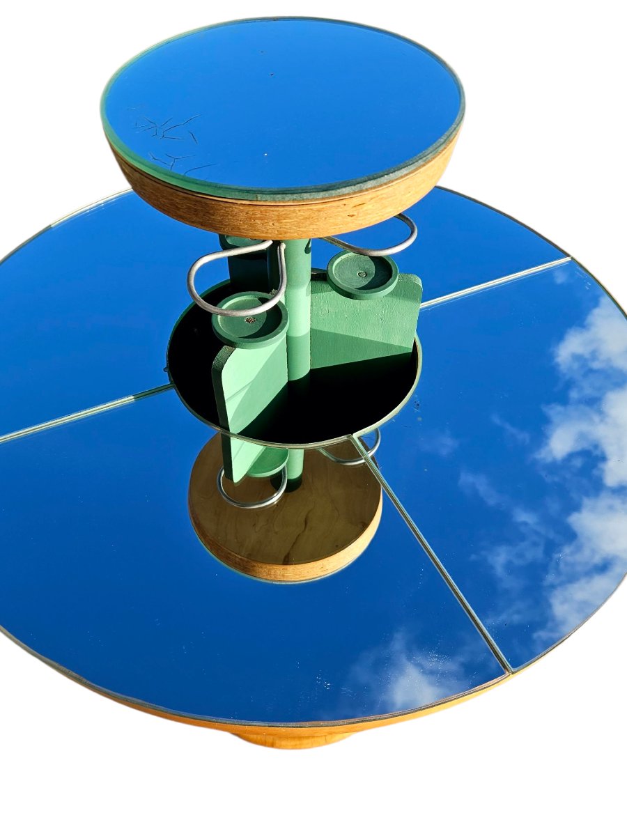 Gueridon With A Bar-forming System, Circa 1940-photo-2