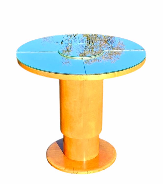 Gueridon With A Bar-forming System, Circa 1940-photo-6