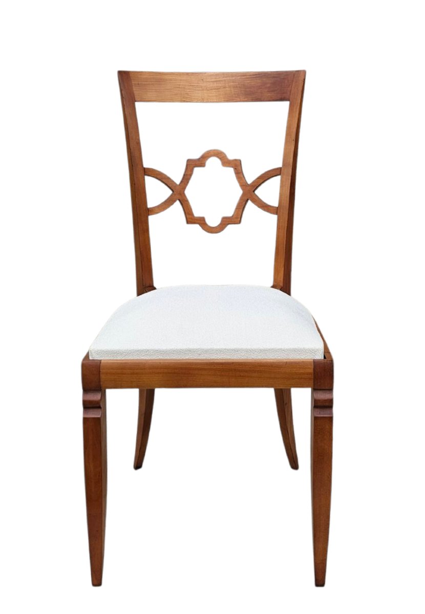 Suite de 6 chaises vers 1940-photo-3