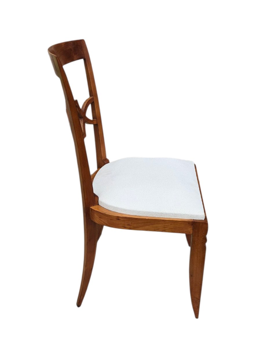Suite de 6 chaises vers 1940-photo-4