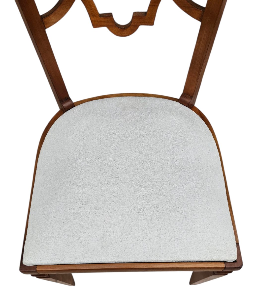 Suite de 6 chaises vers 1940-photo-5