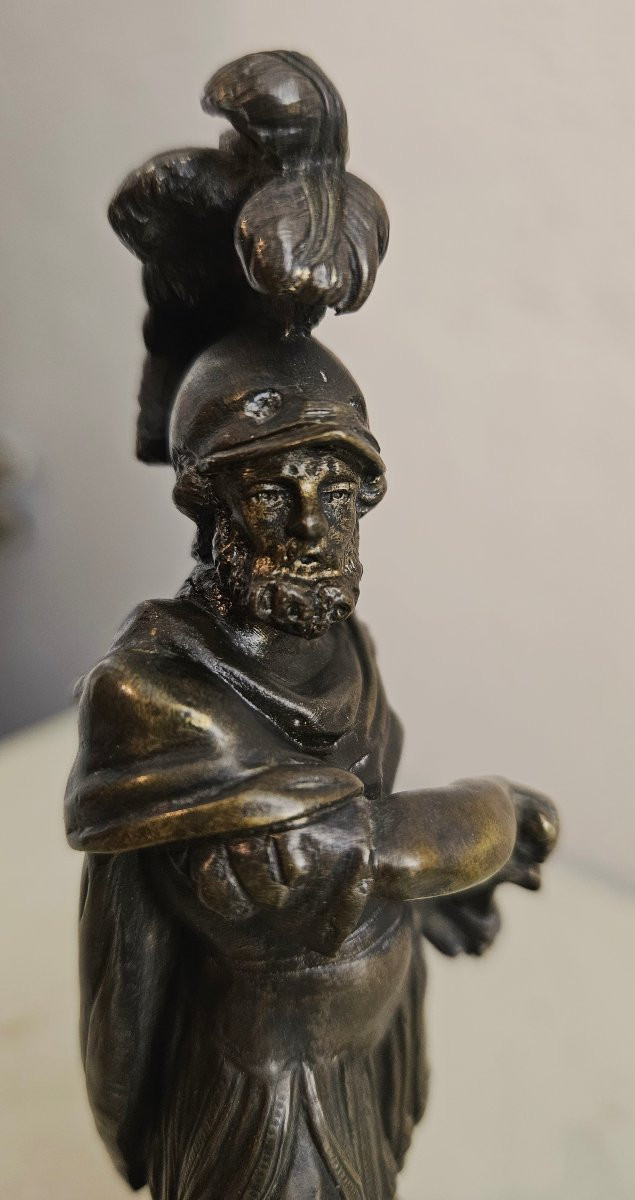 Mars And Minerva, Small Bronzes, 19th Century -photo-3