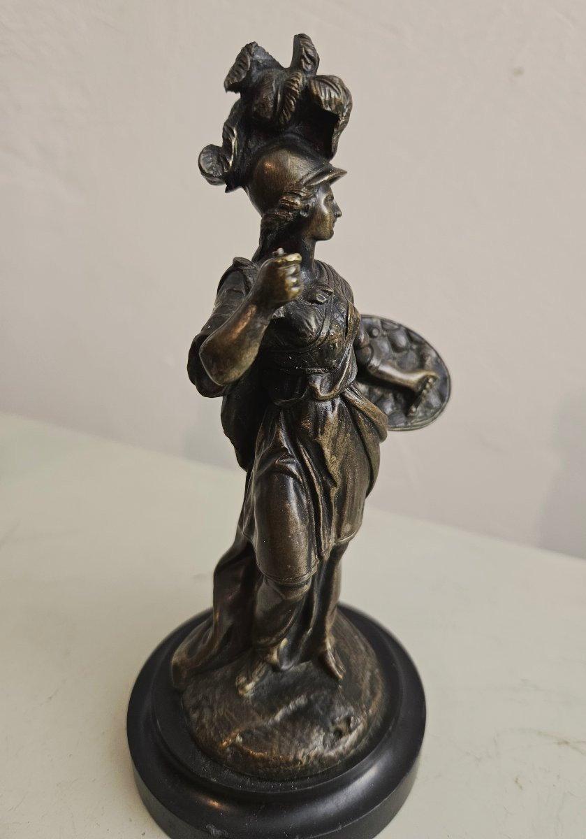 Mars And Minerva, Small Bronzes, 19th Century -photo-4