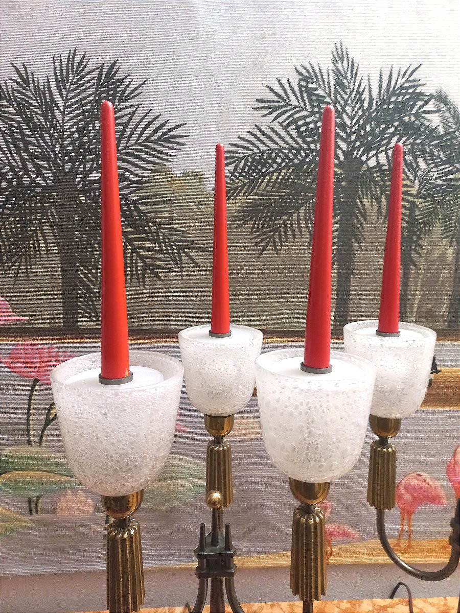 Paire de candélabres début XXe siècle-photo-1