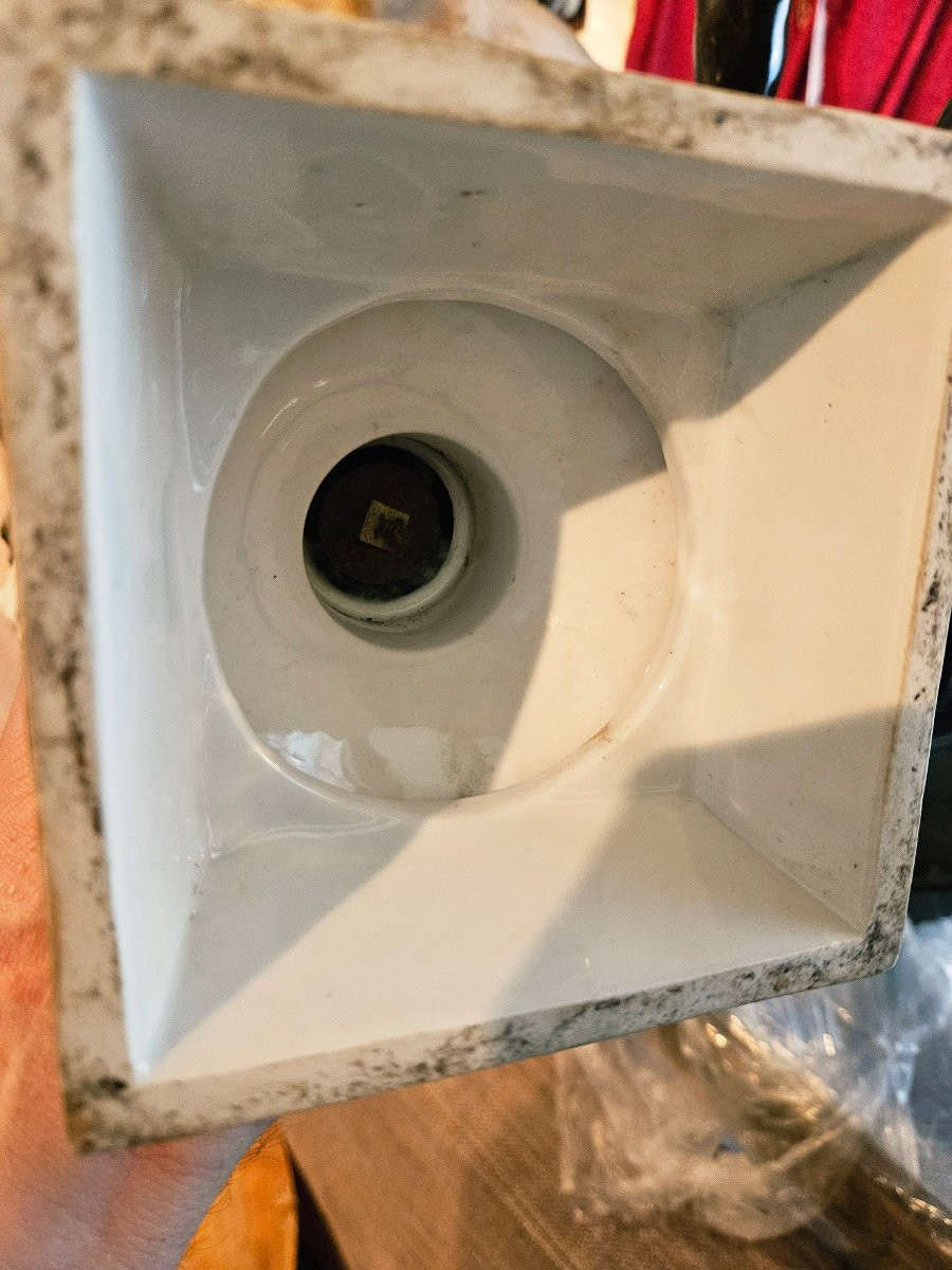 Pair Of Large Empire Vases In Paris Porcelain-photo-2