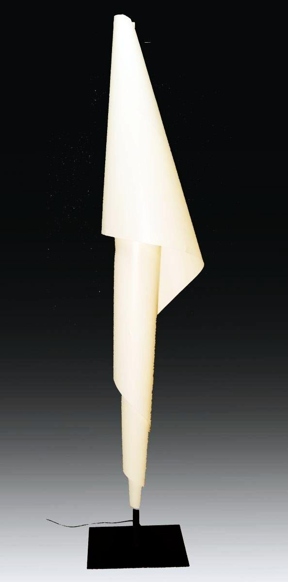 Grand Luminaire Design Par Joseph Aregall Métalarte H 260 Cm-photo-2