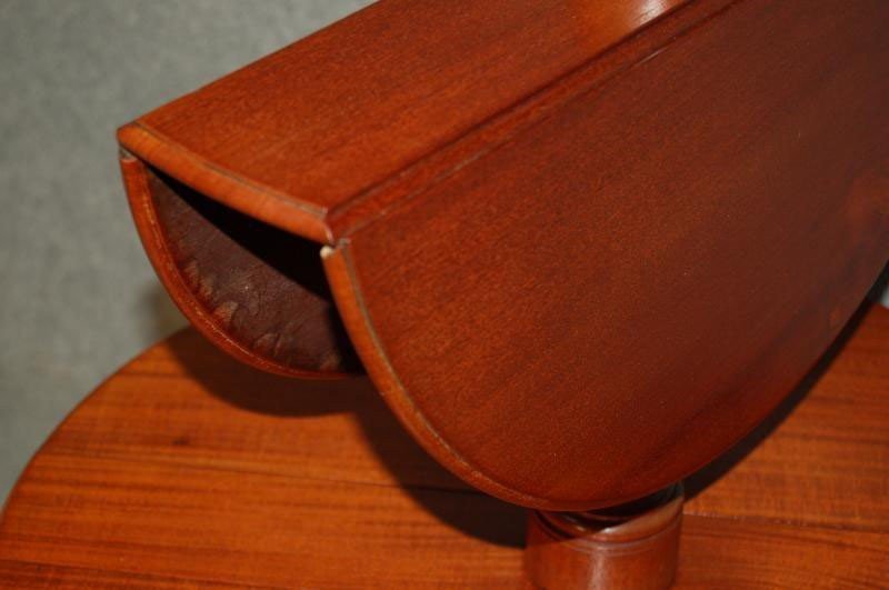 Guéridon Serviteur Muet En Acajou Massif époque Directoire-photo-4