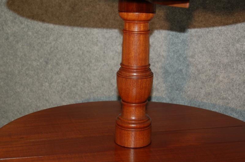 Guéridon Serviteur Muet En Acajou Massif époque Directoire-photo-6