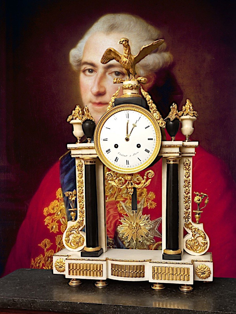 Louis XVI Period Clock-photo-8