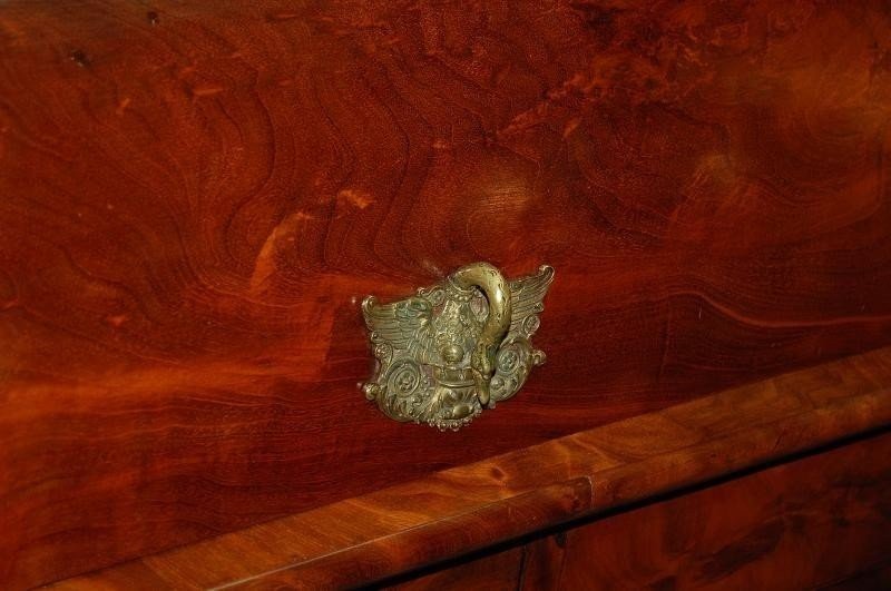 Empire Period Mahogany Cylinder Desk-photo-3