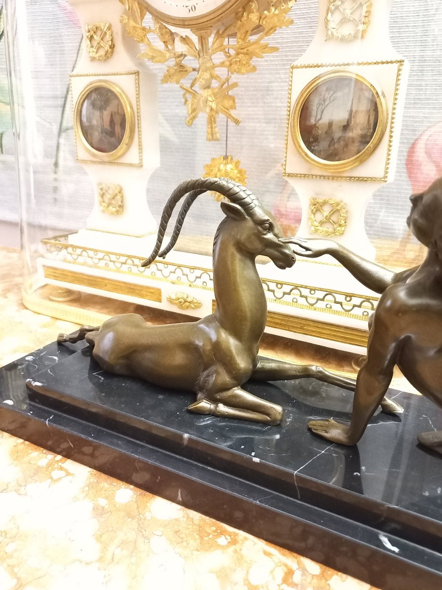 Bronze Sculpture After Fayral Pierre De Faguays -photo-6