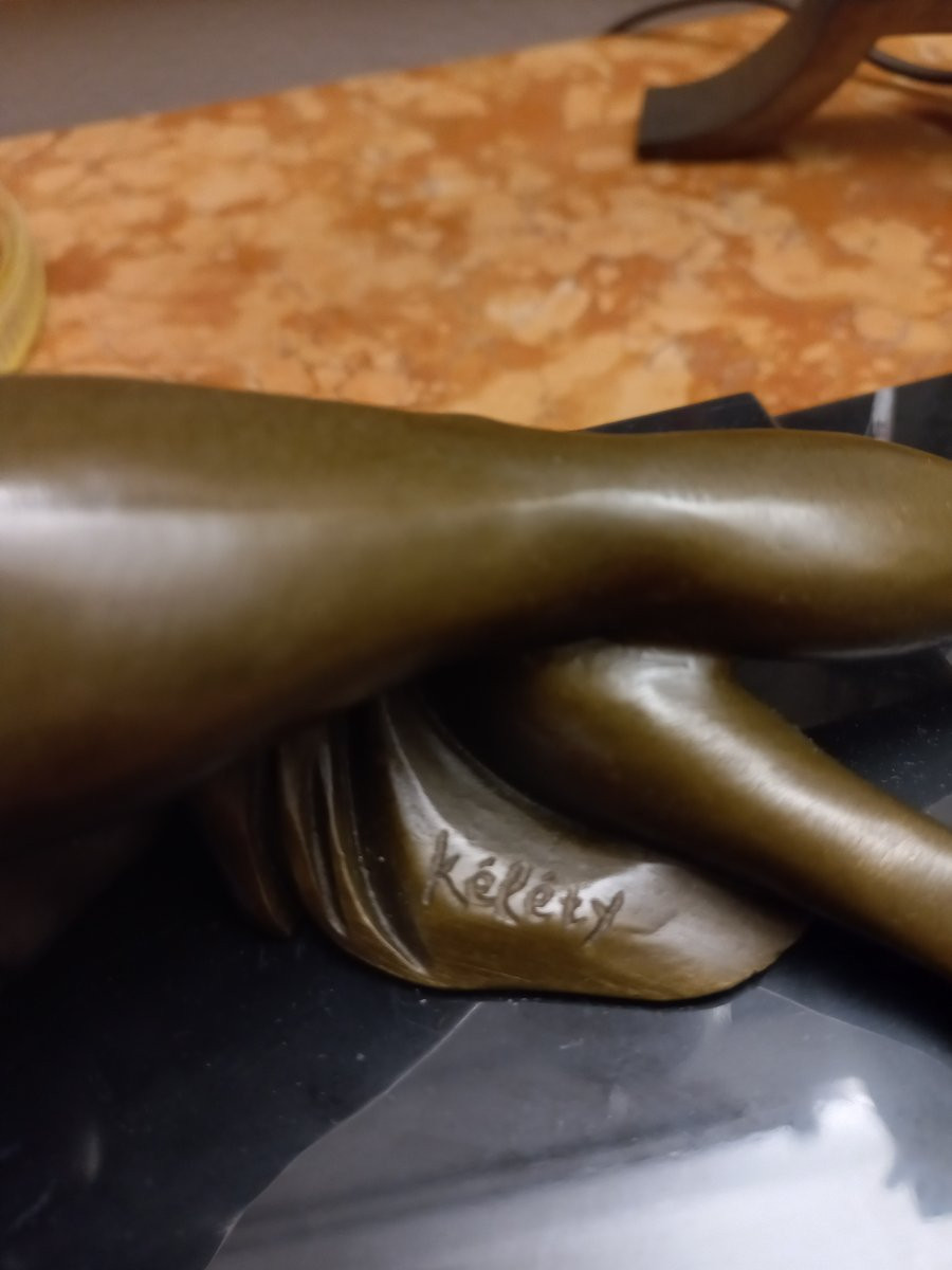 Bronze Sculpture After Fayral Pierre De Faguays -photo-7