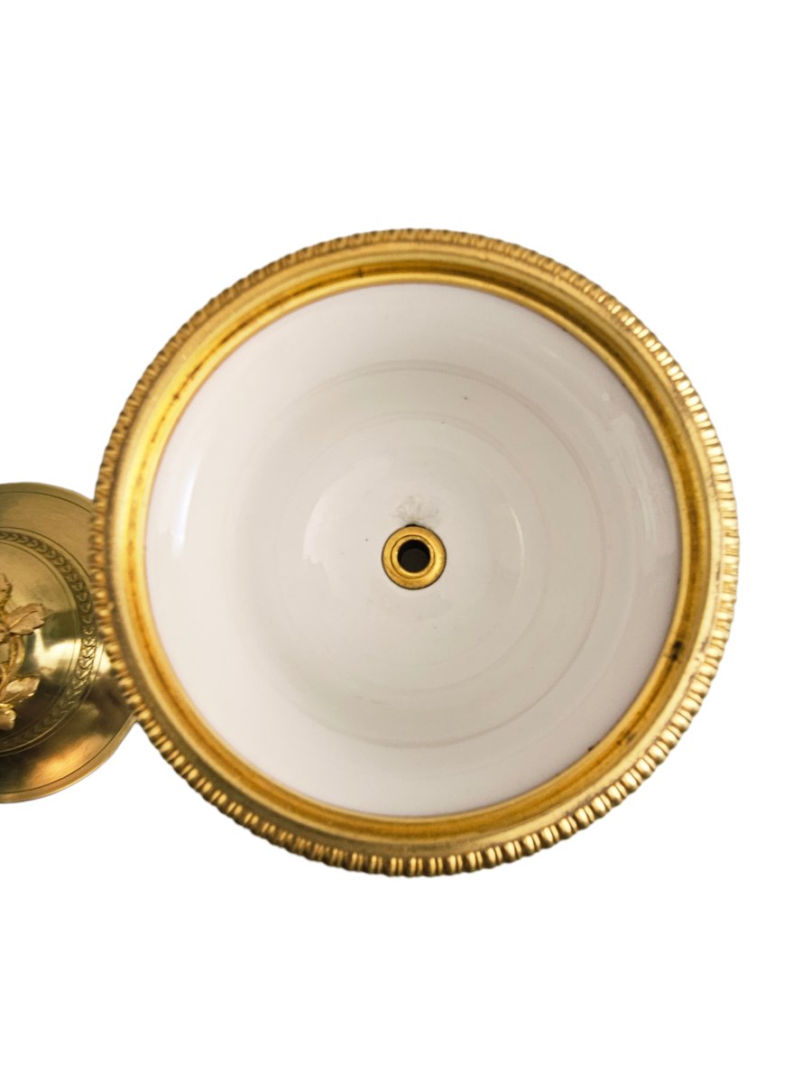 Chinese Porcelain Vase With A Mount Signed Lelievre-photo-2