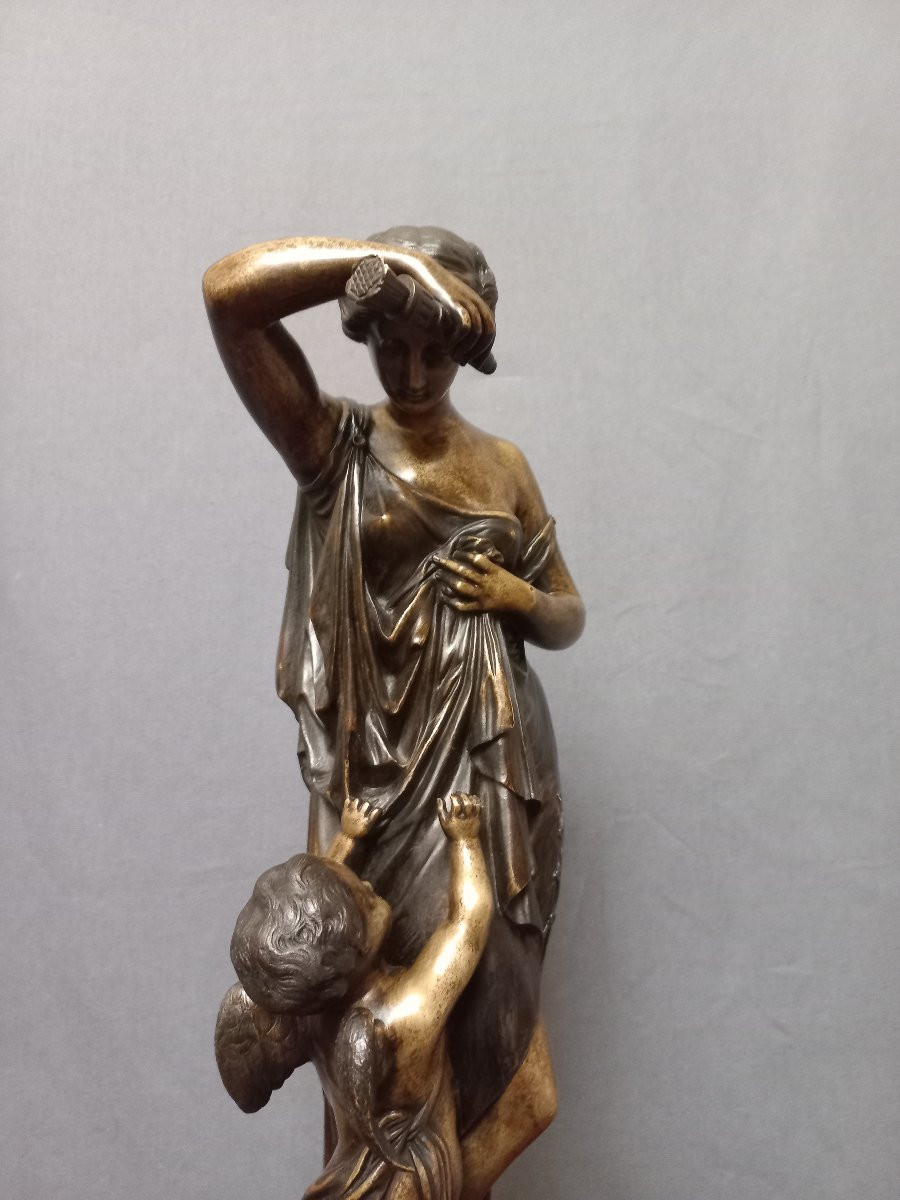 Sculpture Joseph-Charles DE BLEZER bronze XIXe-photo-2