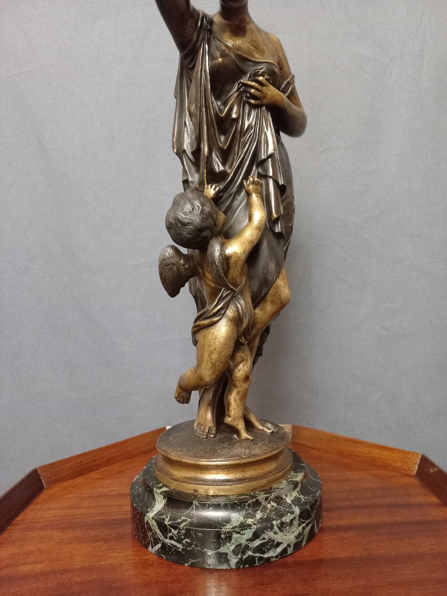 Sculpture Joseph-Charles DE BLEZER bronze XIXe-photo-3