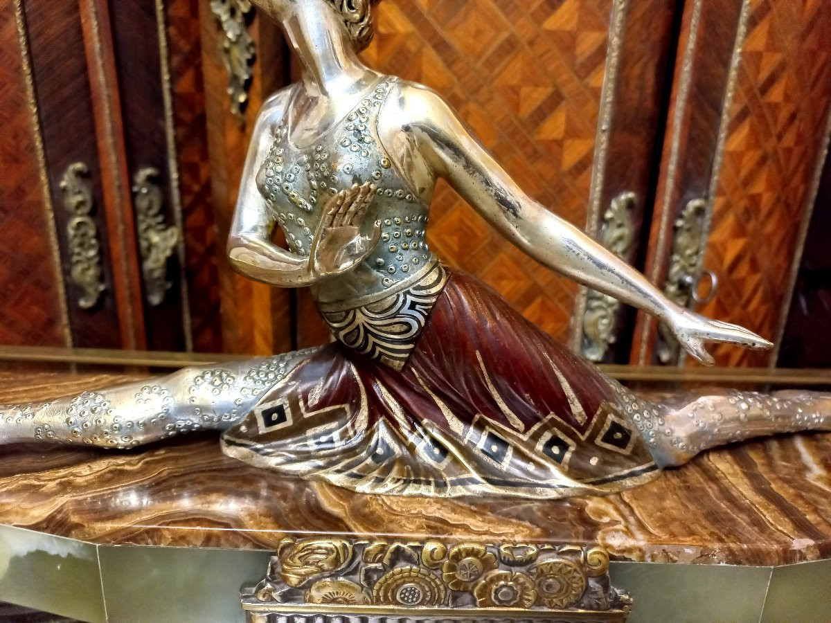 Sculpture Art Déco en Bronze-photo-3
