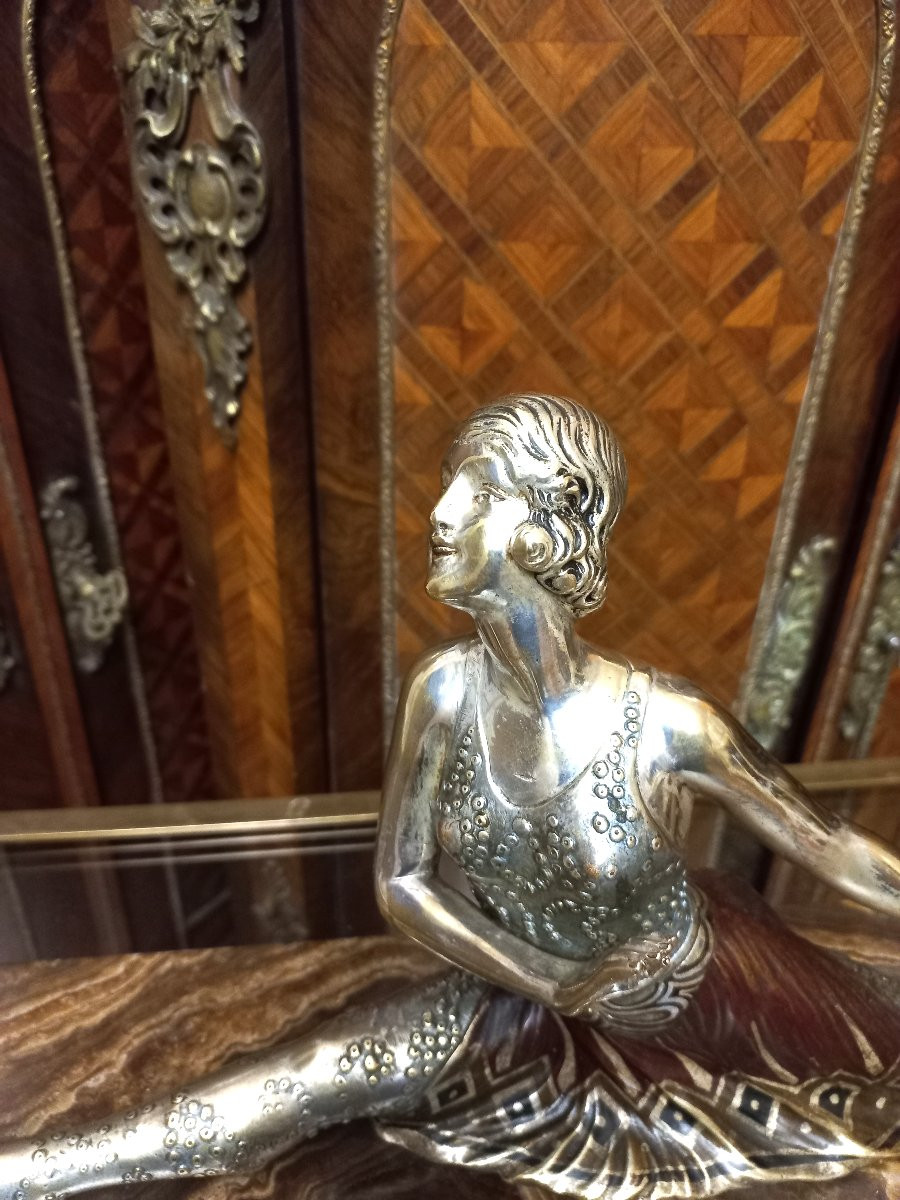 Sculpture Art Déco en Bronze-photo-4