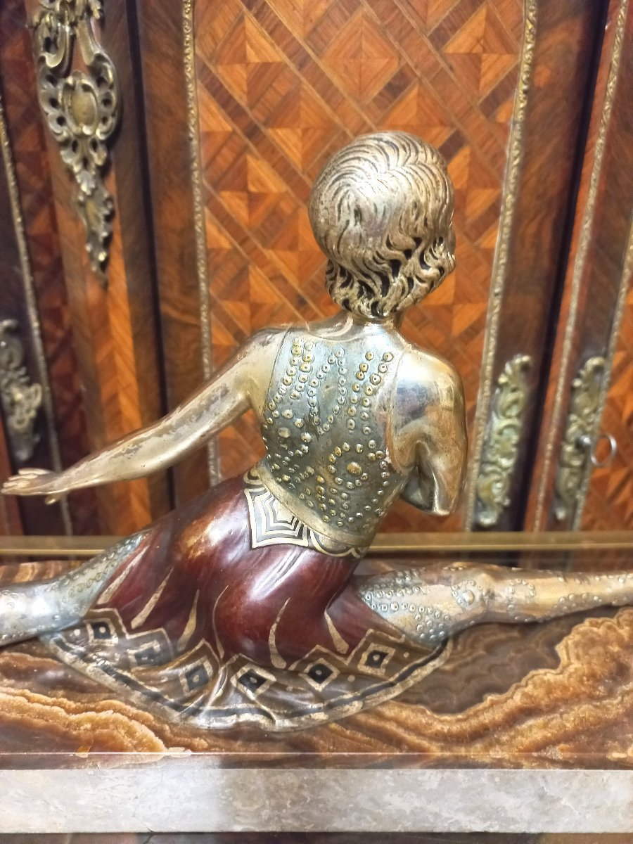 Sculpture Art Déco en Bronze-photo-3