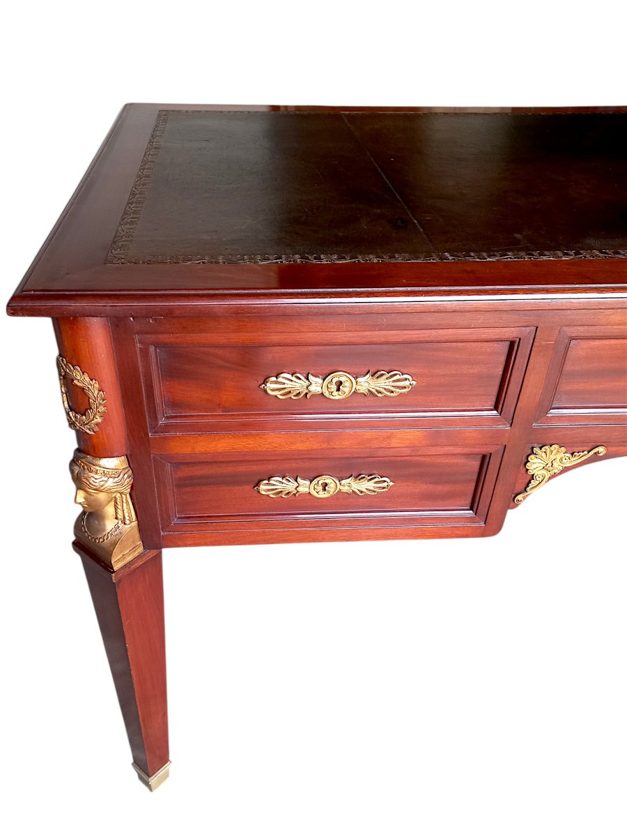 St. Empire Desk With Caryatids-photo-3