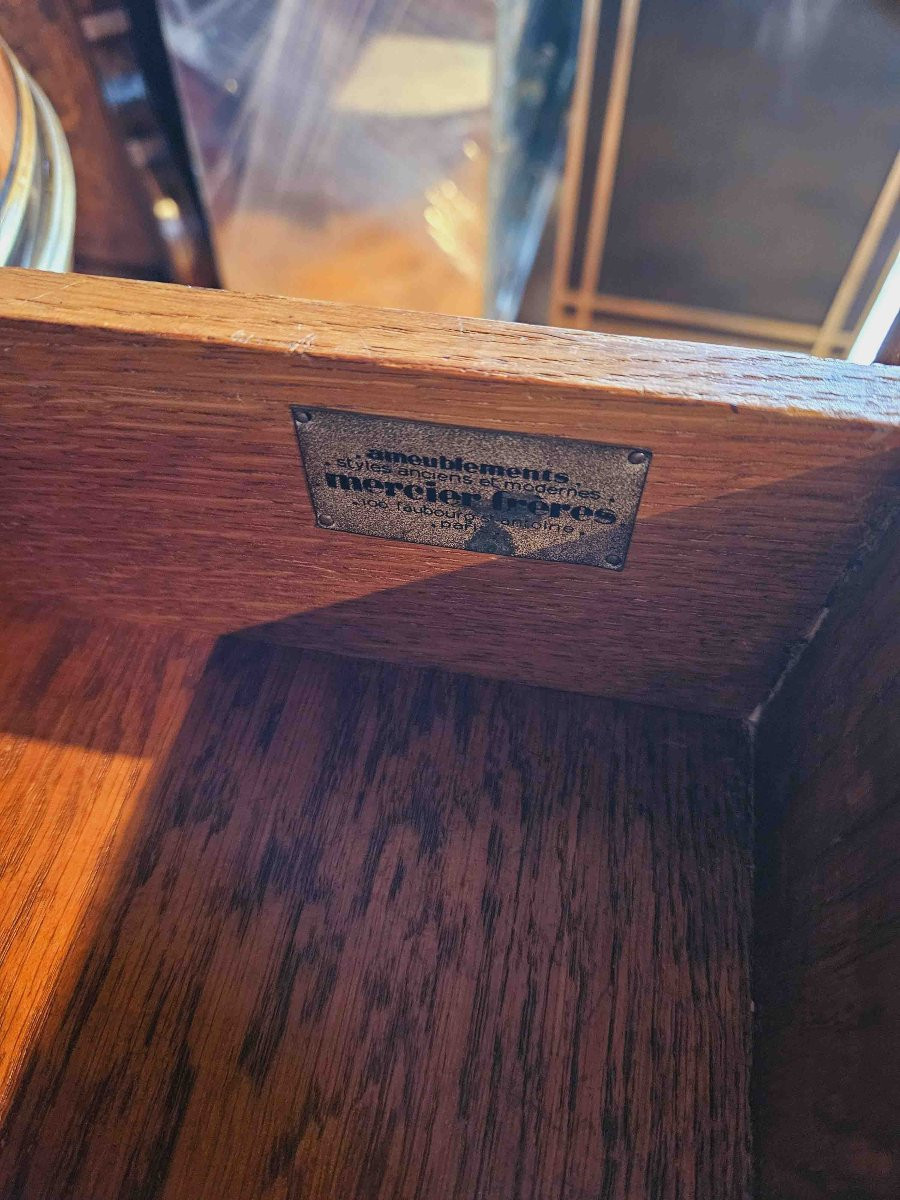  Buffet Desserte st Louis XVI Signé Mercier Frères Paris-photo-3