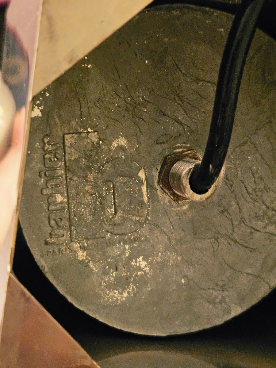 Lamp 70 By Philippe Barbier In Polished Steel-photo-3