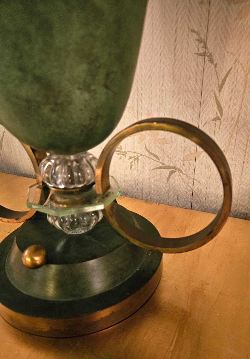 Etling Large Art Deco Cone Lamp -photo-4