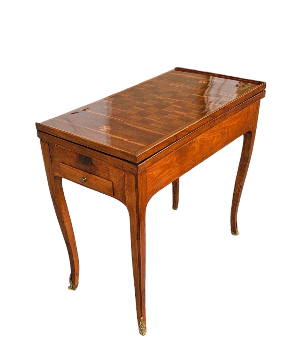18th Century Tric-trac Games Table-photo-2