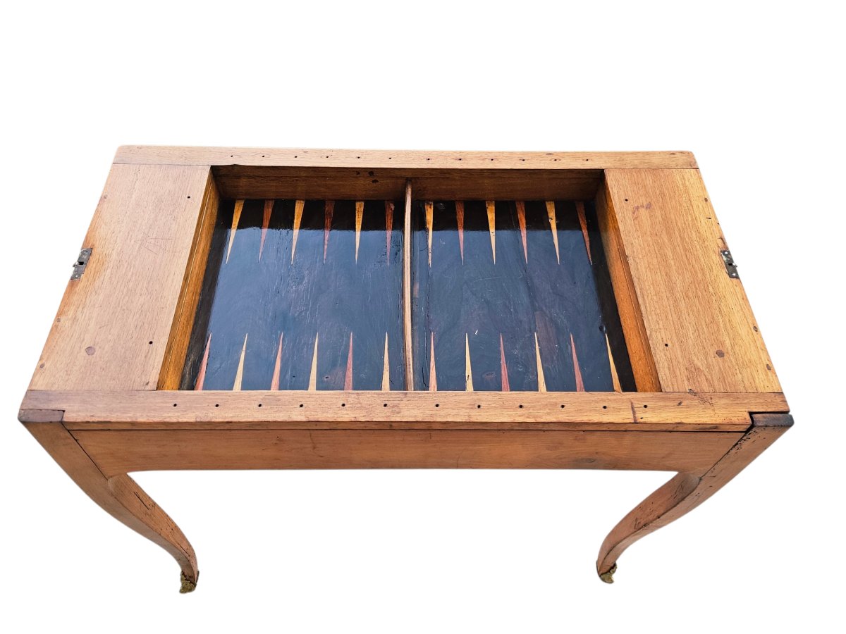 18th Century Tric-trac Games Table-photo-3