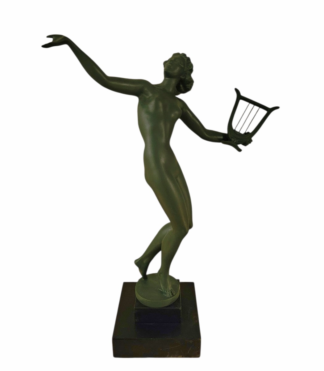 Pierre le Faguays & Max le Verrier Sculpture Art Déco " Prélude"