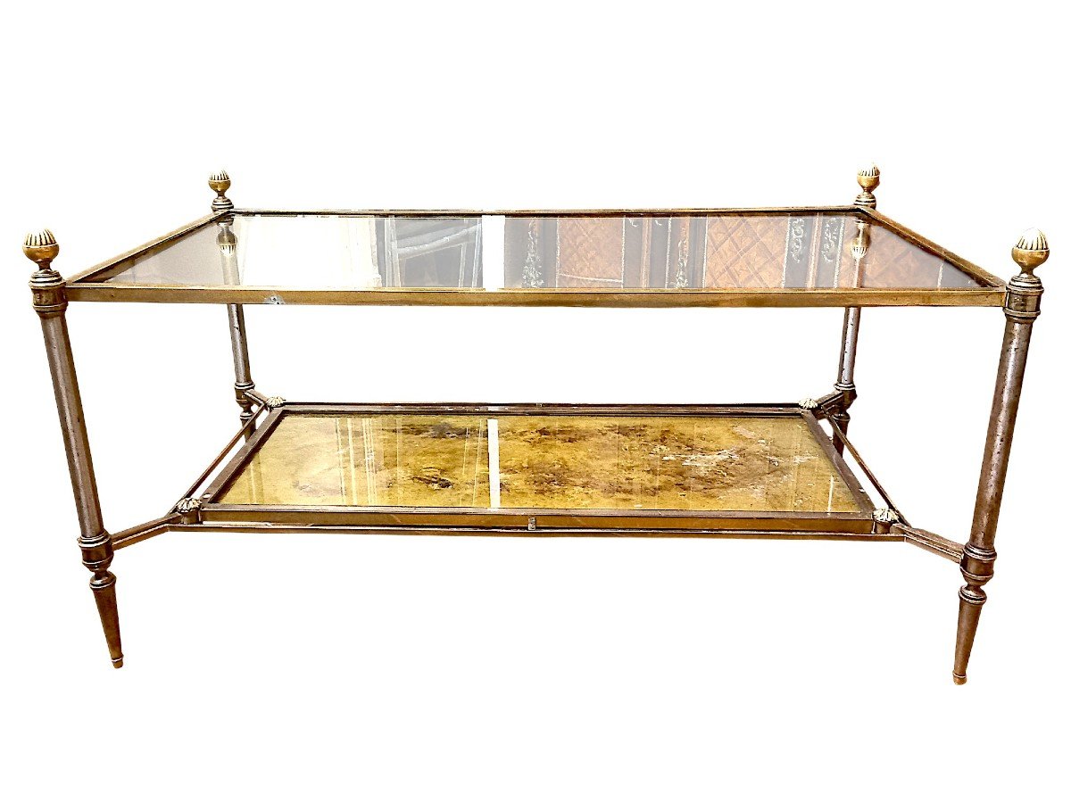 Table basse en bronze Maison Jansen-photo-4