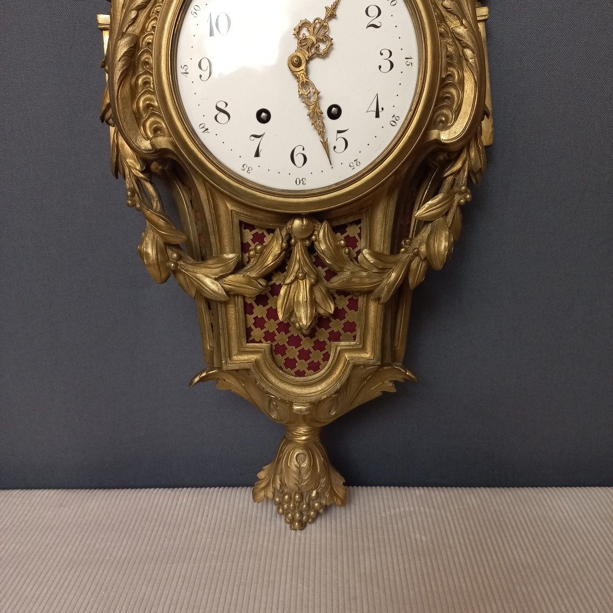 Grand Cartel d'Applique XIXe Louis XVI-photo-4