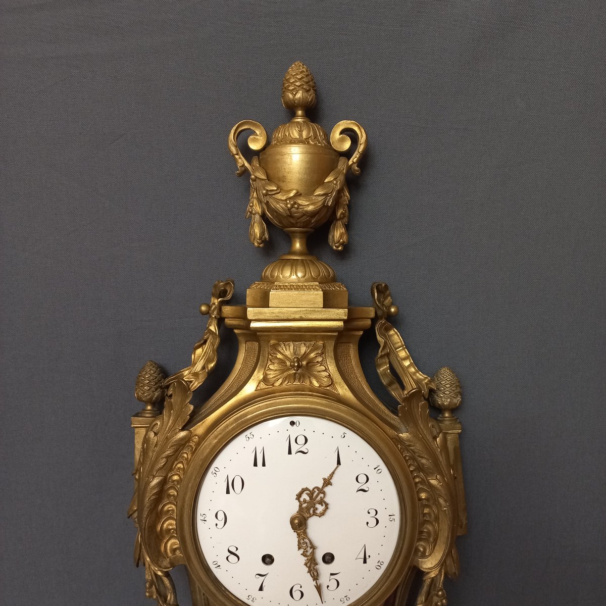 Grand Cartel d'Applique XIXe Louis XVI-photo-1
