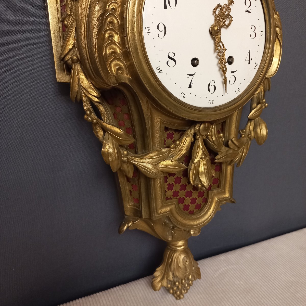 Grand Cartel d'Applique XIXe Louis XVI-photo-2