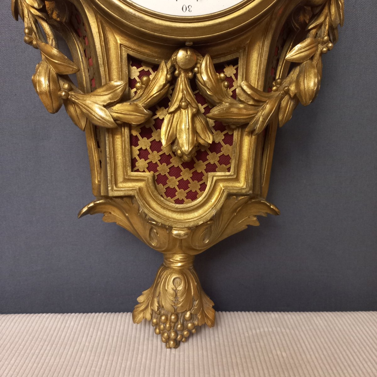 Grand Cartel d'Applique XIXe Louis XVI-photo-4