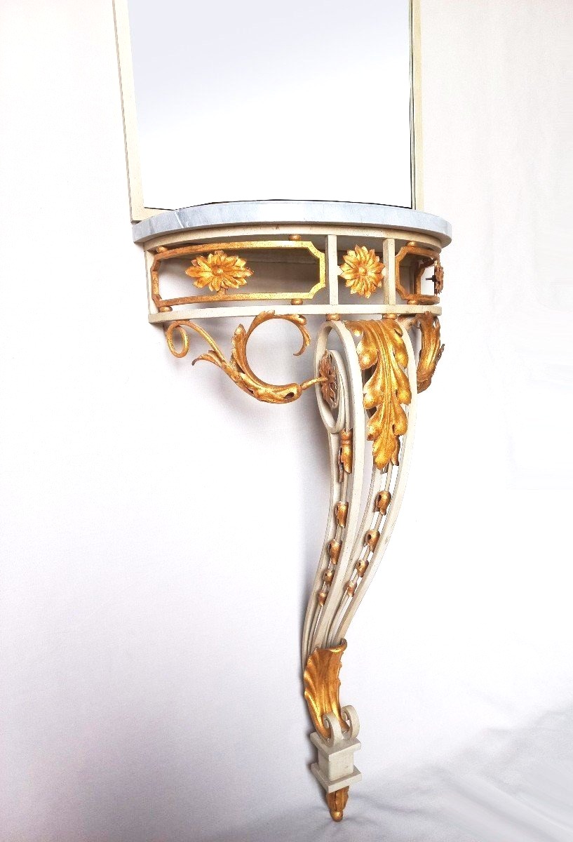 Console Et Miroir St Transition 