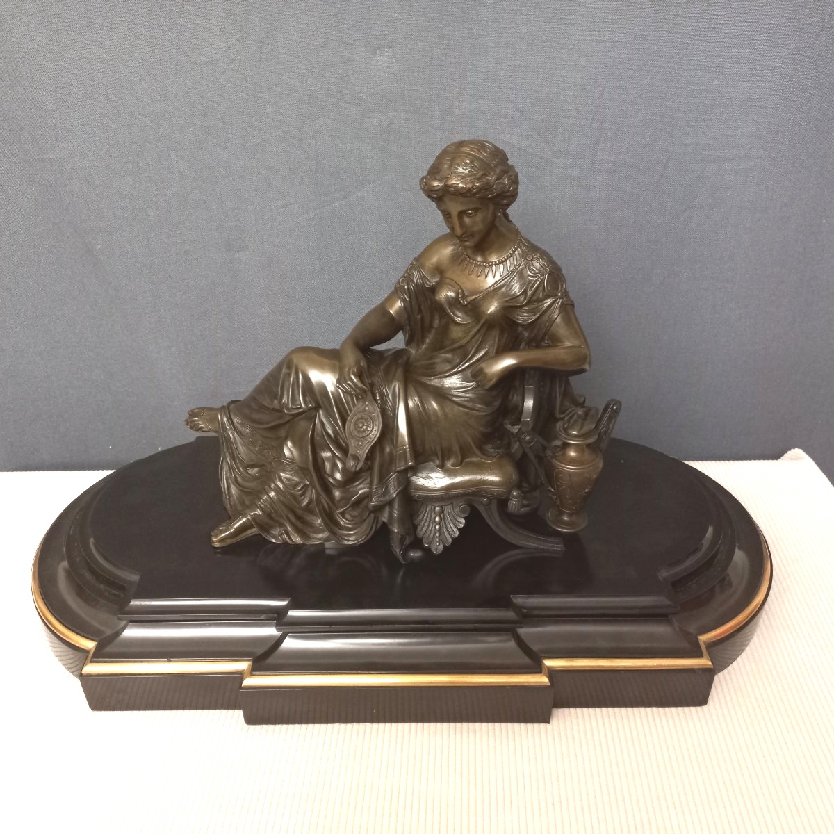 Vincent-désiré Faure De Broussé, Cast By Henri Dasson; Bronze Sculpture-photo-2