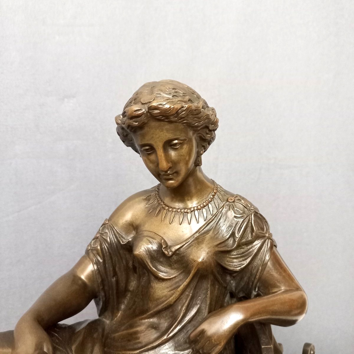 Vincent-désiré Faure De Broussé, Cast By Henri Dasson; Bronze Sculpture-photo-2