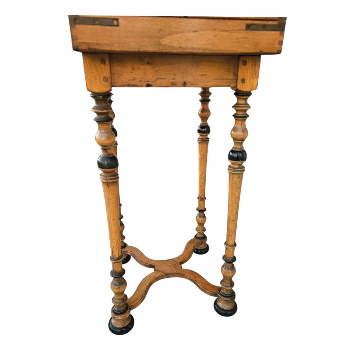St. Louis XIV Side Table In The Shape Of A Chess Set, Stamped By A Parisian Workshop-photo-2