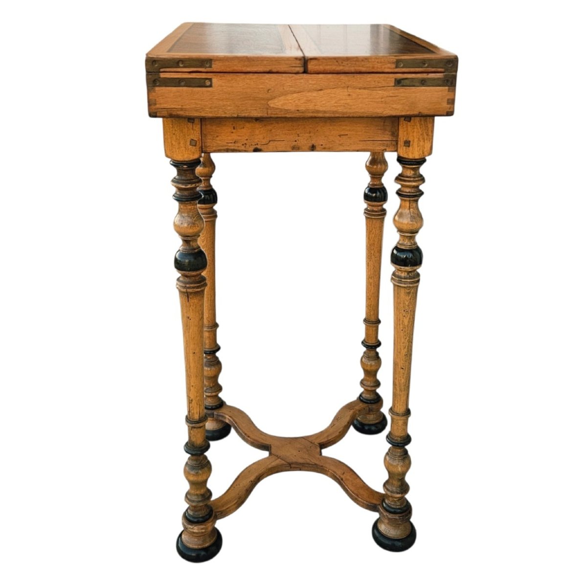 St. Louis XIV Side Table In The Shape Of A Chess Set, Stamped By A Parisian Workshop-photo-4