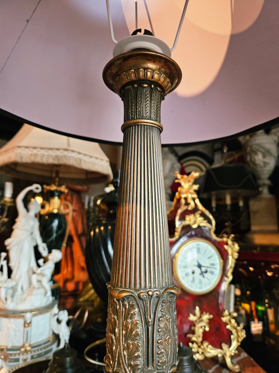 Pair Of "carcel" Lamps By Gotten. Circa 1840-photo-2