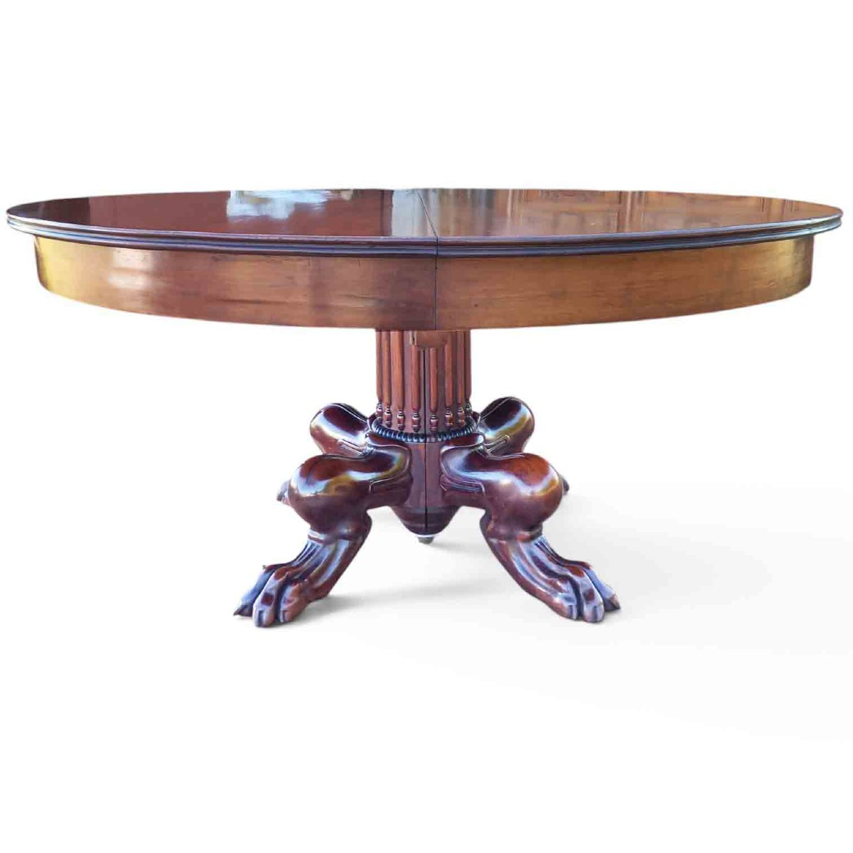 Estampillée JACOB Grande Table à Allonges  L 4m-photo-3